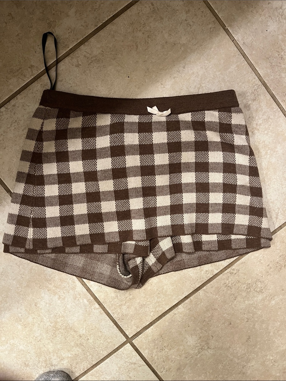 For Love and Lemons Gingham Skort